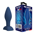 MR PLAY - PLUG ANAL DE SILICONE CÔNICO AZUL S