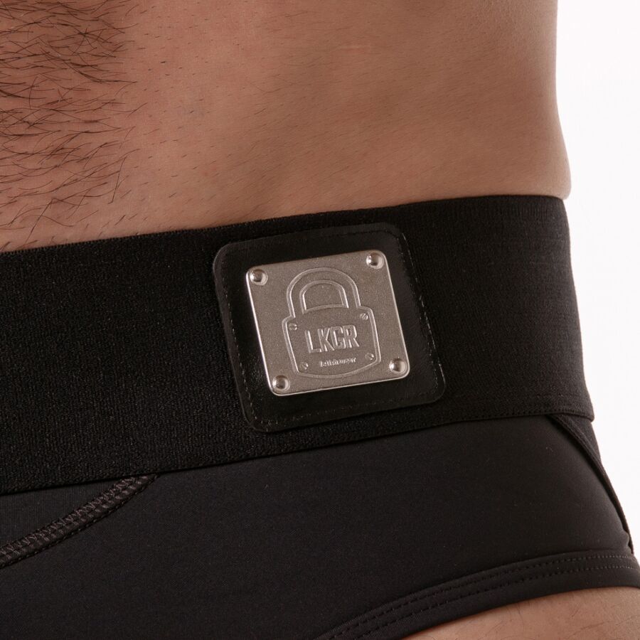 LOCKER GEAR - CUECA JOCK STOCK SRETA COM CÓS LARGO S