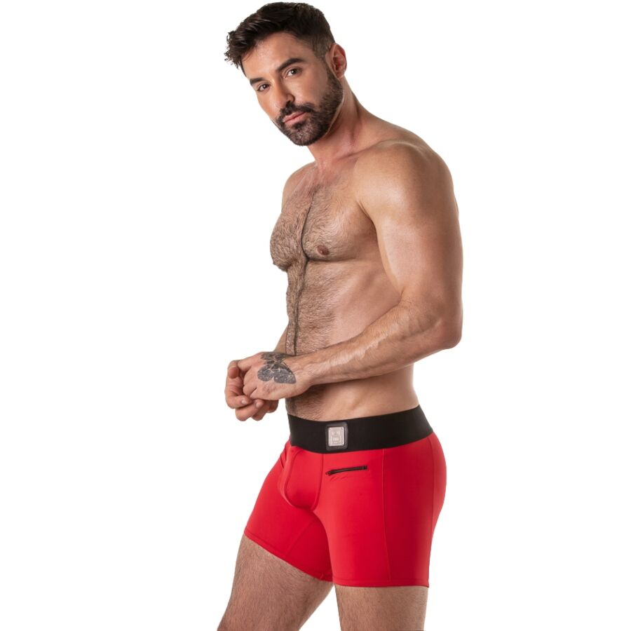 LOCKER GEAR - CINTURA LARGA VERMELHA XL