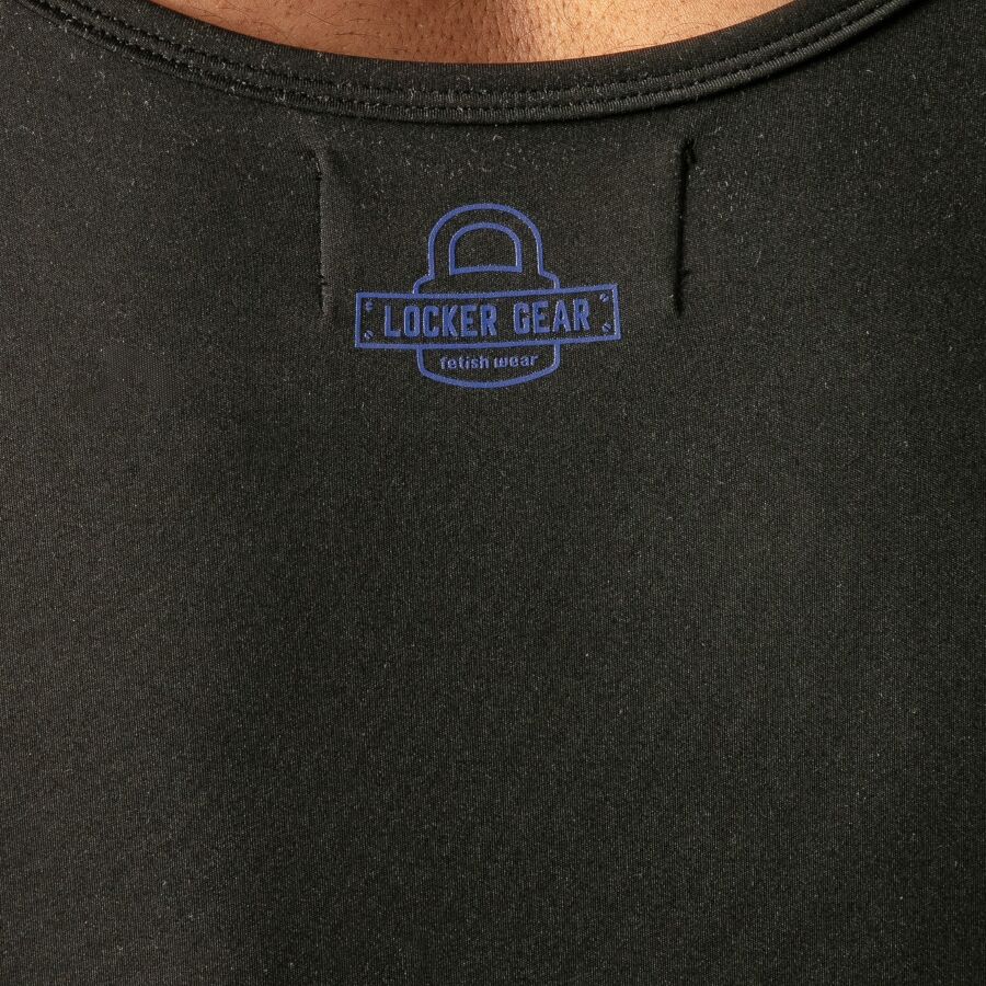 LOCKER GEAR - CAMISETA REGATA AZUL DE ACESSO LIVRE M
