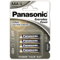 PANASONIC - PILHA ALCALINA AAA EVERYDAY POWER LR03 BLISTER*4