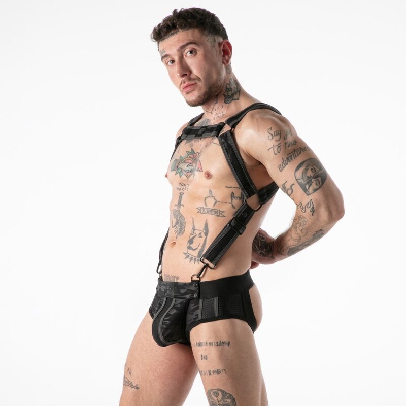 LOCKER GEAR - CINTO DE ACESSO MILITAR COMPLETO VERMELHO G/GG