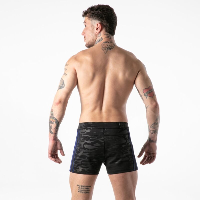 LOCKER GEAR - CURTO AZUL COM ACESSO MILITAR COMPLETO L