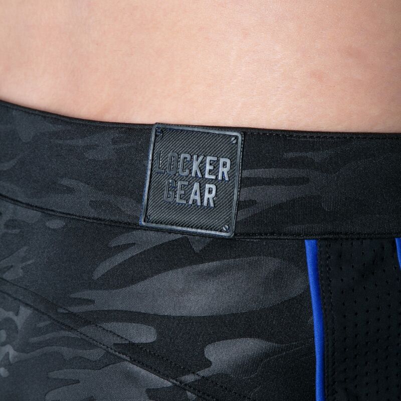 LOCKER GEAR - CAMISETA AZUL FULL MILITAR ACCESS SHORT XL