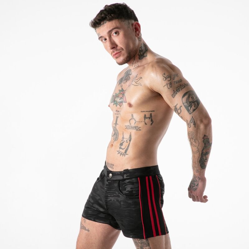 LOCKER GEAR - CURTO VERMELHO DE ACESSO MILITAR COMPLETO L