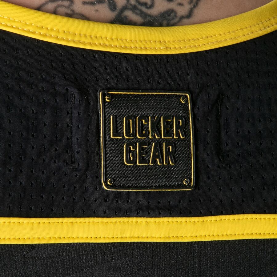 LOCKER GEAR - REGATA AMARELA COM ACESSO MILITAR COMPLETO M