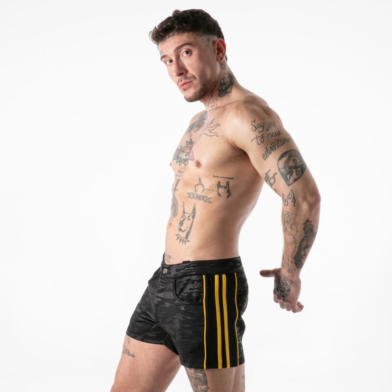 LOCKER GEAR - ACESSO MILITAR COMPLETO, CURTO, AMARELO, M