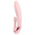 SATISFYER - PEARL BUNNY 3 VIBRADOR COELHO COM PÉROLAS GIRATÓRIAS ROSA CLARO