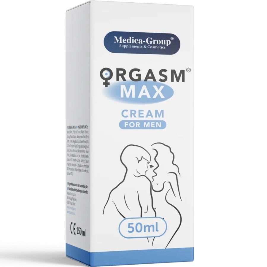 MEDICA GROUP - CREME ÍNTIMO ORGASM MAX PARA HOMENS 50 ML