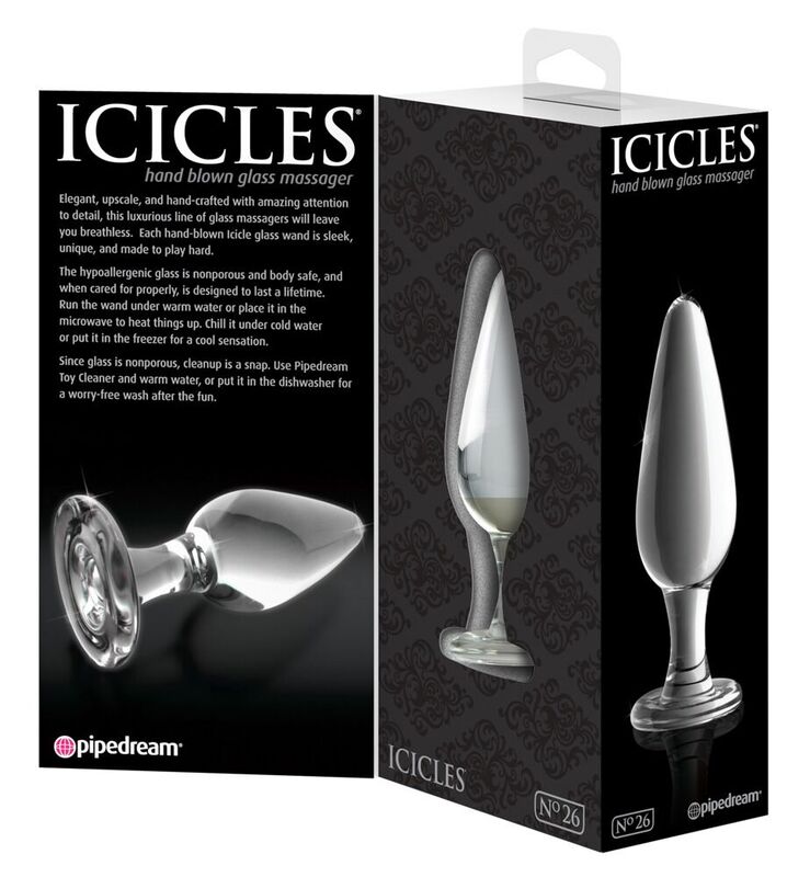 ICICLES - MASSAGEADOR DE VIDRO N. 26