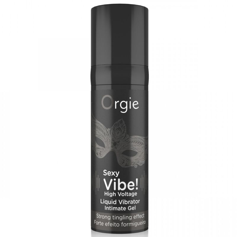 ORGIE - VIBRAÇÃO SEXY! VIBRADOR LÍQUIDO EXTRA FORTE DE ALTA VOLTAGEM 15 ML