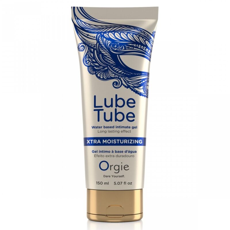 ORGIE - LUBRIFICANTE EM TUBO GEL ÍNTIMO EXTRA HIDRATANTE À BASE DE ÁGUA 150 ML