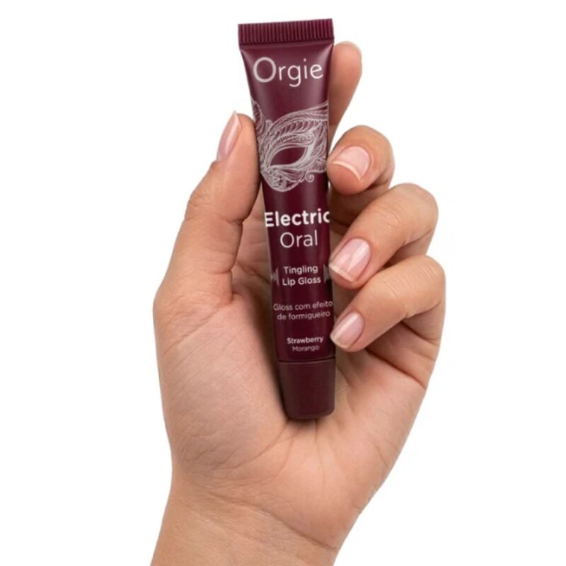 ORGIE - BRILHO LABIAL ORAL ELÉTRICO COM SENSAÇÃO DE FORMIGAMENTO 15ML