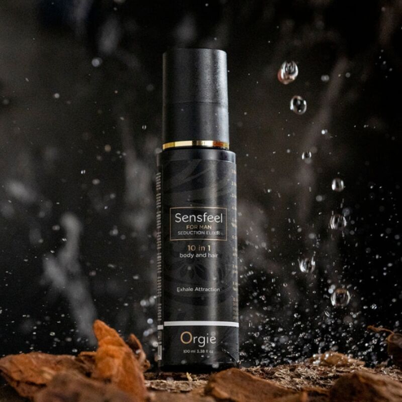 ORGIE - SENSFEEL PARA HOMENS ELIXIR DE SEDUÇÃO 10 EM 1 PARA CORPO E CABELO 100 ML