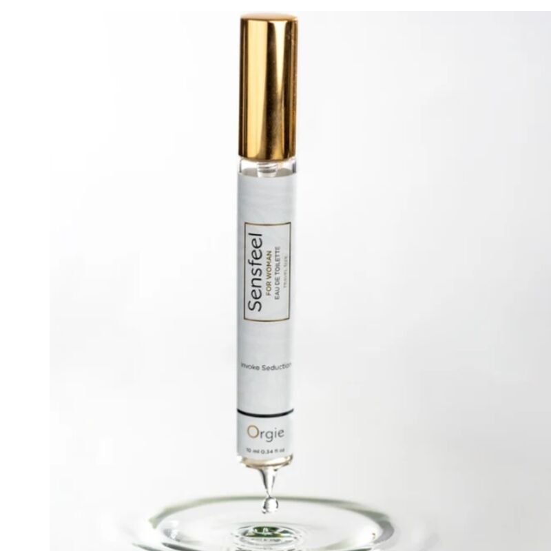 ORGIE - SENSFEEL PARA MULHERES, BOOSTER DE FEROMÔNIOS, EAU DE TOILETTE, TAMANHO VIAGEM 10 ML