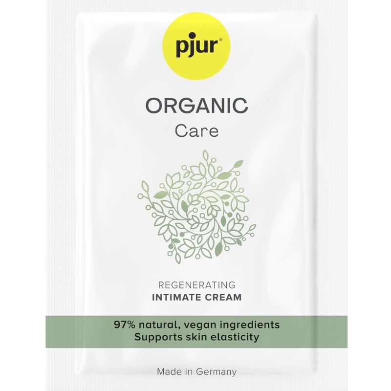 PJUR - CREME ÍNTIMO REGENERADOR DE CUIDADOS ORGANICOS 2 ML