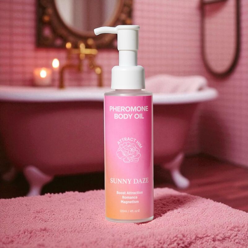 EYE OF LOVE - ÓLEO CORPORAL BLOOM COM FEROMONAS SUNNY DAZE 120 ML