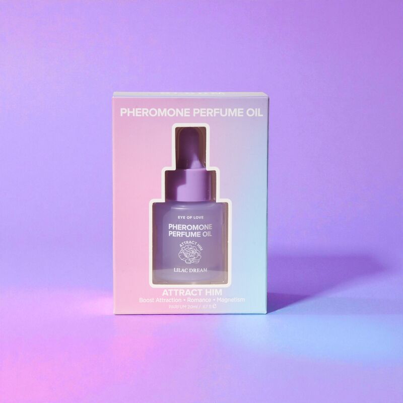 EYE OF LOVE - ÓLEO DE PERFUME COM FEROMÔNIO BLOOM LILAC DREAM 20 ML
