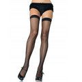 LEG AVENUE - MEIAS DE NYLON PRETAS