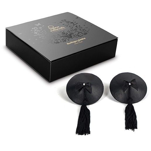 BIJOUX INDISCRETS - CAPAS DE BICO PRETAS BURLESQUE