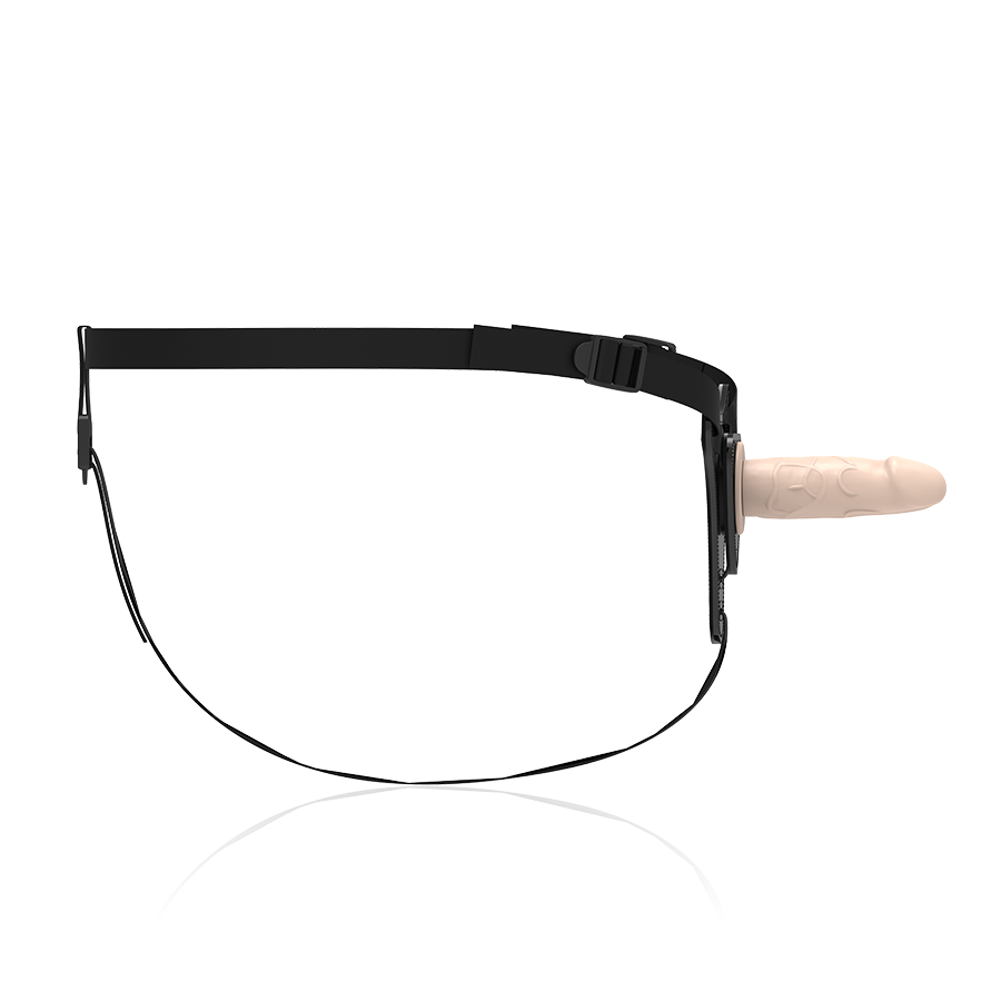 ARNÊS DE SUBMISSO DE FETISH - CARNE DE SILICONE REALISTA 12,5 CM