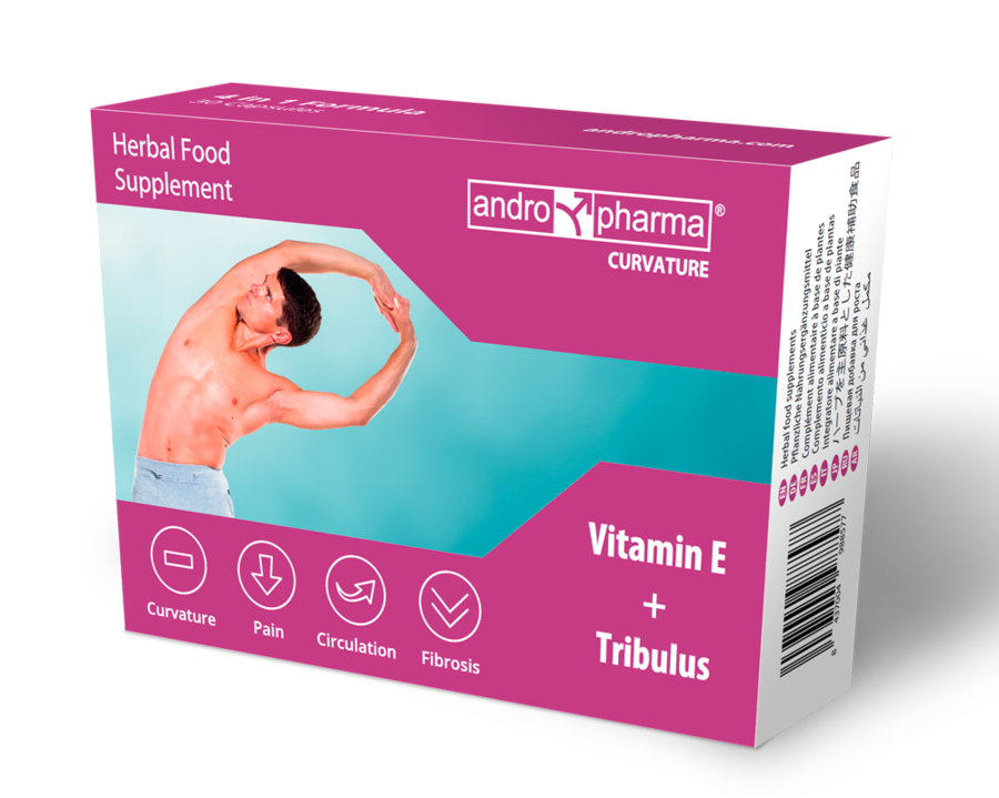 Andropharma Curvature – Suplemento alimentar para o bem-estar masculino