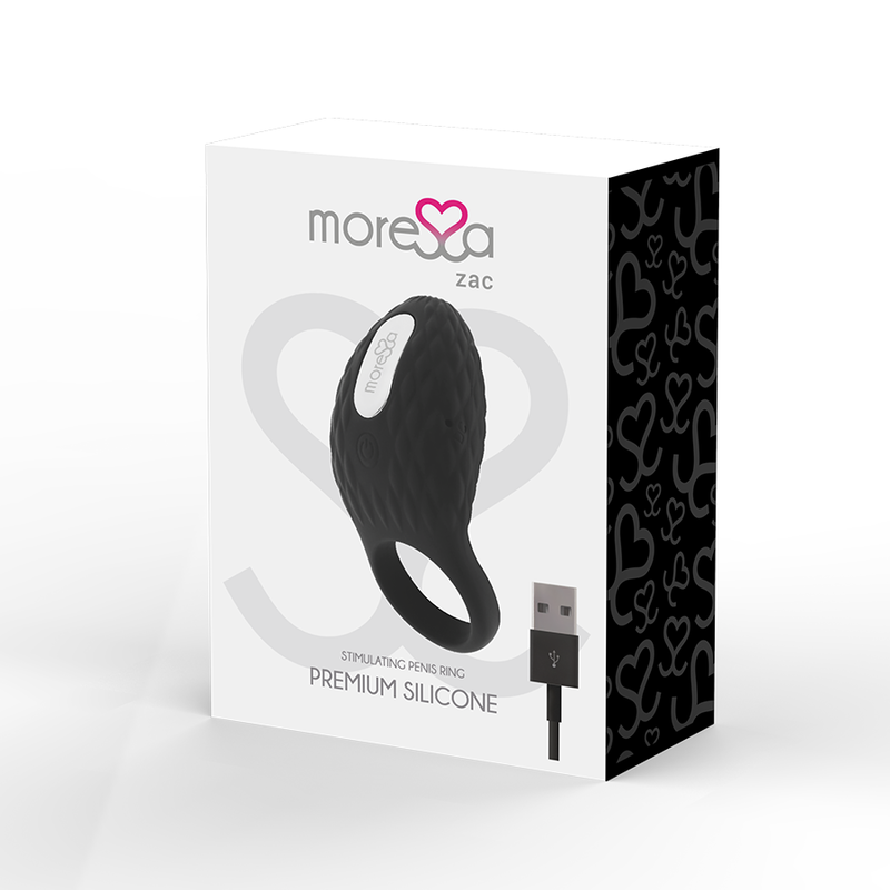 ANEL VIBRANTE RECARREGÁVEL MORESSA ZAC PREMIUM