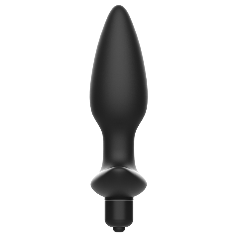 ADDICTED TOYS - MASSAGER PLUG ANAL COM VIBRAO PRETO